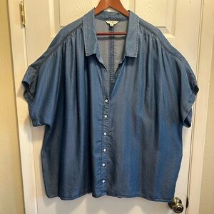 Terra and Sky Soft Jean Shirt